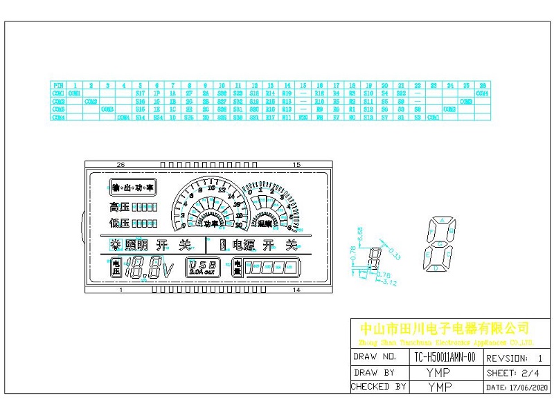 逆變器LCD液晶屏